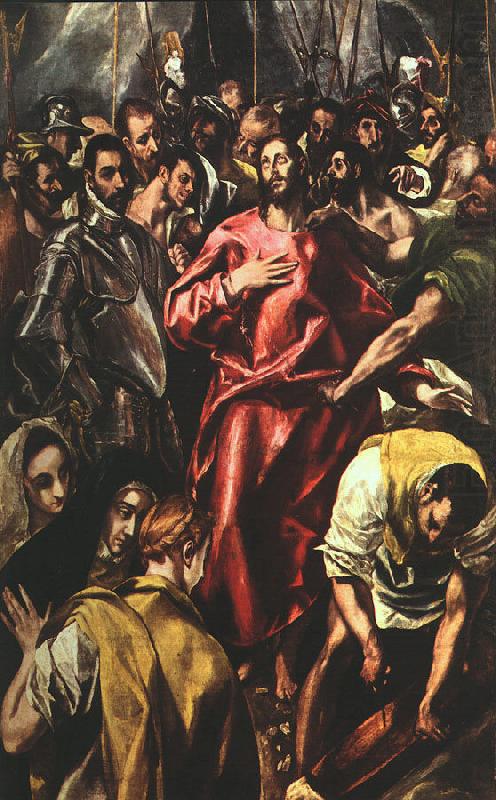 El Greco The Disrobing of Christ china oil painting image